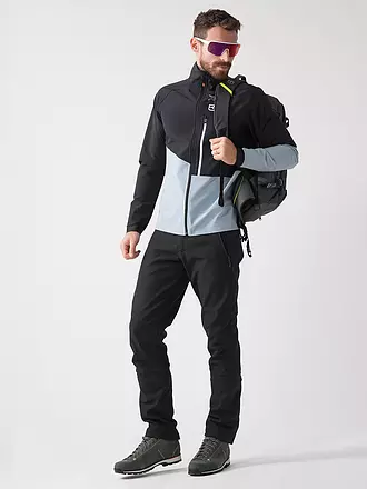 ORTOVOX | Softshelljacke Punta Berrino da uomo | schwarz